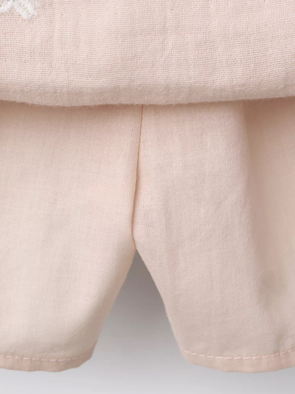 Zara Light Blush Pink Girls' Skort